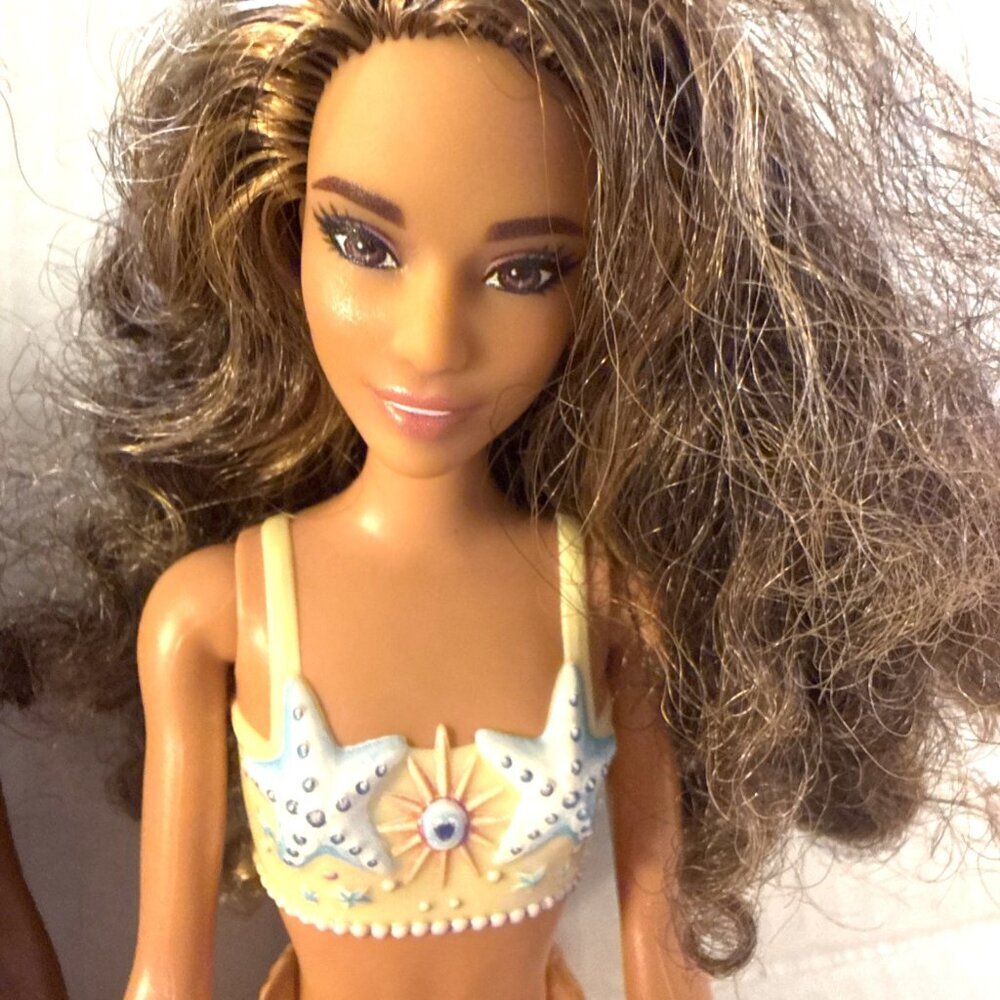 4 BARBIE Doll Diverse Lot MATTEL Ethnic Dark Skin Melanin Black African Afro - Picture 5 of 14